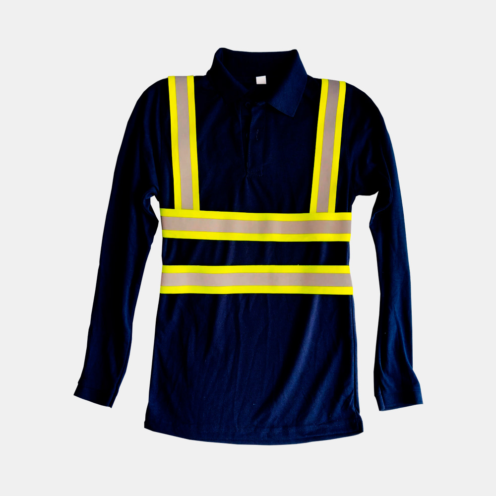 camibuso polo manga larga